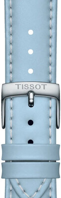 Kožený řemínek Tissot T852.048.148 18mm, modrý, Quick Release