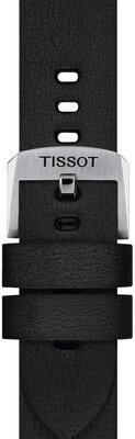 Kožený řemínek Tissot T852.048.219 20mm, černý, Quick Release