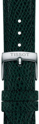 Kožený řemínek Tissot T852.049.061 18mm, zelený, Quick Release