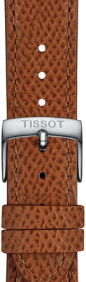 Kožený řemínek Tissot T852.049.063 18mm, hnědý, Quick Release