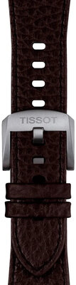 Kožený řemínek Tissot T852.049.413 (pro model Tissot PRX 42mm), hnědý, Quick Release