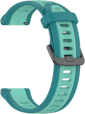 Silikonový řemínek Ricardo 20mm (Garmin Venu, Venu Sq, Venu Sq 2, Venu 2 plus aj.), modrý, Quick Release