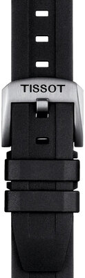 Silikonový řemínek Tissot T852.044.545 20mm, černý, Quick Release
