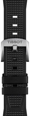 Silikonový řemínek Tissot T852.048.462 (pro model Tissot PRX 40mm), černý, Quick Release