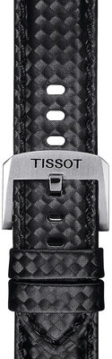 Textilní řemínek Tissot T852.046.829 20mm, černý, Quick Release
