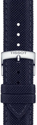 Textilní řemínek Tissot T852.048.185 21mm, modrý, Quick Release