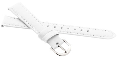 Koženkový řemínek JVD RJ7207.9 14mm, bílý, dětský