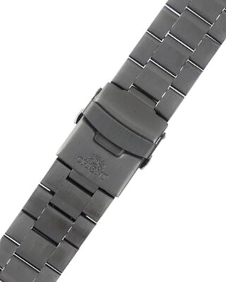 Ocelový náramek Orient PDEKY0Z 23mm (pro model TT11), černý