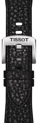 Kožený řemínek Tissot T852.049.990 (pro model Tissot PRX 35mm), černý, Quick Release