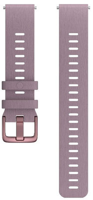Silikonový řemínek Polar Pacer 20mm, růžový, velikost S-L, Quick Release