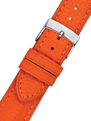Kožený řemínek Morellato Hornet 6078E31.086 M, oranžový