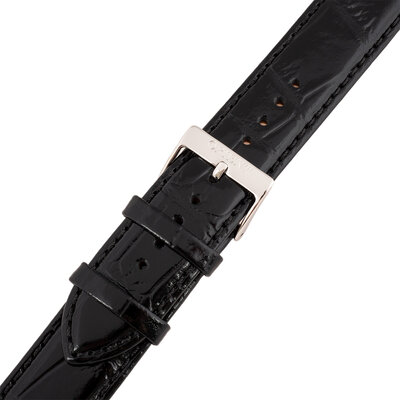 Kožený řemínek Orient UDEMFSB 21mm (pro modely GW01), černý