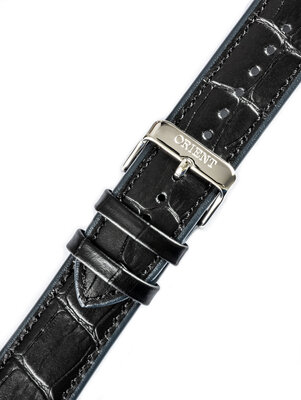 Kožený řemínek Orient UDFGGSB 22mm (pro modely AC08), černý