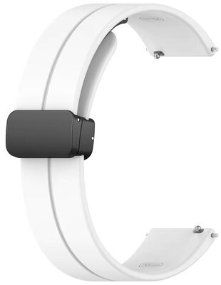 Silikonový řemínek Ricardo 22mm (pro Huawei Watch GT 4, 5), bílý, Quick Release