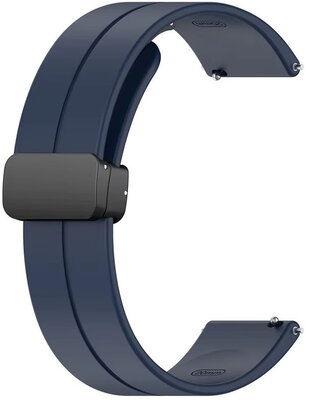 Silikonový řemínek Ricardo 22mm (pro Huawei Watch GT 4, 5), modrý, Quick Release