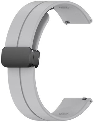 Silikonový řemínek Ricardo 22mm (pro Huawei Watch GT 4, 5), šedý V1, Quick Release