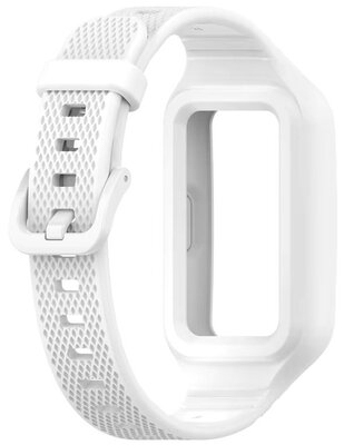 Silikonový řemínek Ricardo (pro Huawei Band), bílý