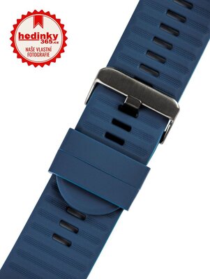 Silikonový řemínek Ricardo 26mm (pro Garmin Fenix 8/7X/6X (51mm), Tactix aj.), modrý V4, QuickFit