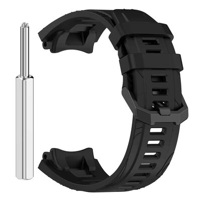 Silikonový řemínek Ricardo (pro Amazfit T-Rex 3), černý, + příslušenství na výměnu