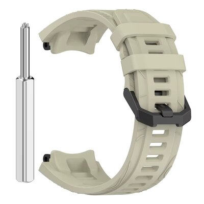 Silikonový řemínek Ricardo (pro Amazfit T-Rex 3), šedý, + příslušenství na výměnu