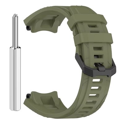 Silikonový řemínek Ricardo (pro Amazfit T-Rex 3), zelený, + příslušenství na výměnu