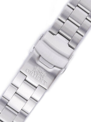Ocelový náramek Orient UM027113J0 22mm (pro modely AA02, EM65), stříbrný